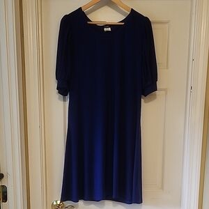 MSK Royal Blue Midi Dress